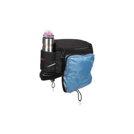 Norco Cody Universal Gep&auml;cktr&auml;gertasche mit ausklappbaren Seitentaschen schwarz 10.5 L