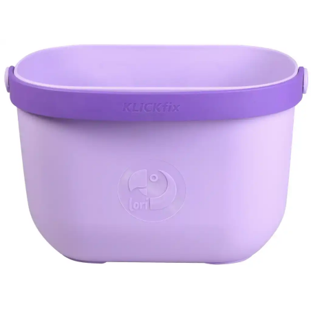 KLICKfix Lori Basket Lenkerkorb lavender 2.5 L