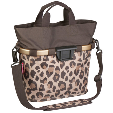 KLICKfix Reisenthel Bikebasket Oval S Lenkertasche leo macchiato 12 L