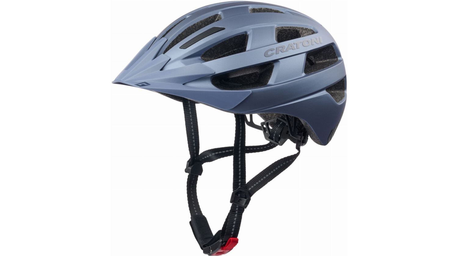 Cratoni Velo-X Helm metallicblue matt
