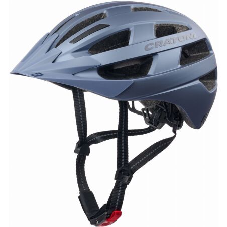 Cratoni Velo-X Helm metallicblue matt