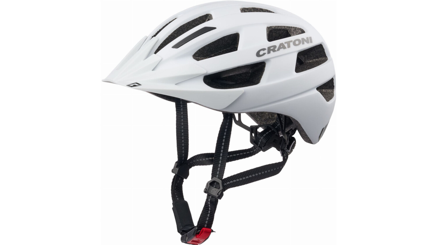 Cratoni Velo-X Helm white matt