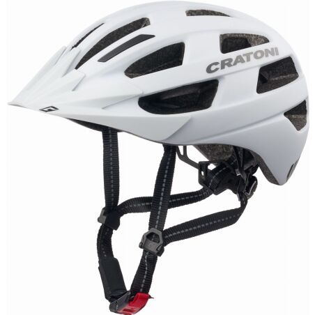 Cratoni Velo-X Helm white matt