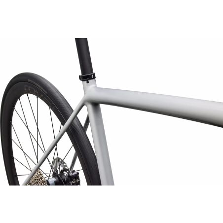 Specialized Aethos 2 Expert DI2 Rennrad Diamant 28" Gloss Dolomite Metallic / Blue Pearl Over Shadow Silver