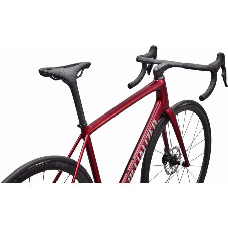 Specialized Aethos 2 Pro AXS Rennrad Diamant 28" Gloss Red Sky/Chrome