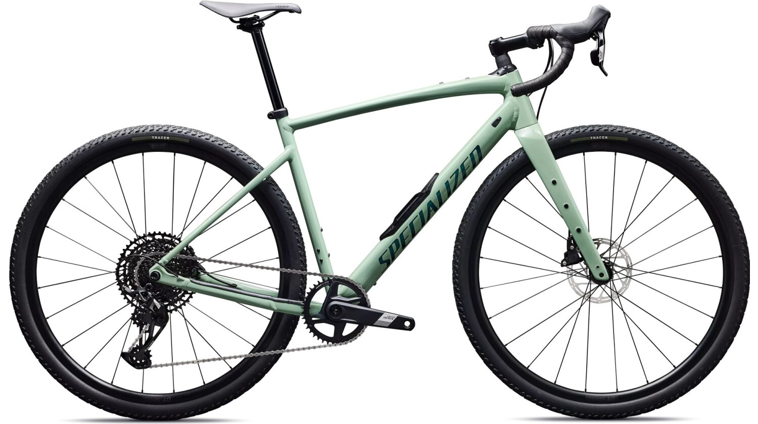 Specialized Diverge 4 Comp Alloy Gravelbike Diamant 28" Gloss Pistachio/Emerald Metallic