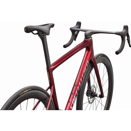 Specialized Tarmac SL8 Pro AXS Rennrad Diamant 28" Gloss Red Sky/Chrome