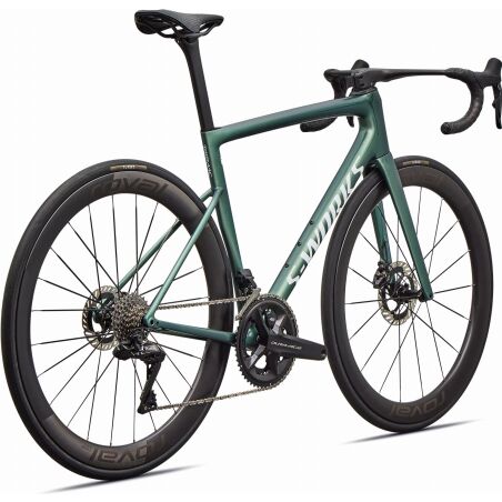 Specialized S-Works Tarmac SL8 DI2 Rennrad Diamant 28" Gloss Premium Fjord Metallic/White Metallic Silver