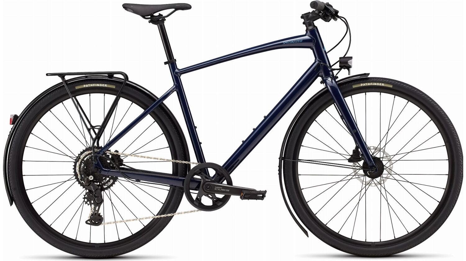 Specialized Sirrus X 2.0 EQ Trekkingrad Diamant 28" Gloss Deep Marine/Grey Blue Frost Reflective