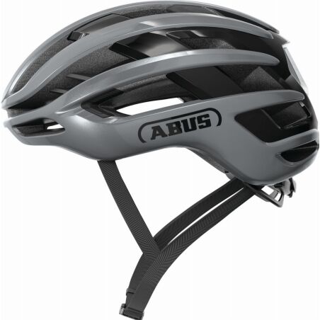 Abus AirBreaker 2.0 Rennrad-Helm graphite silver