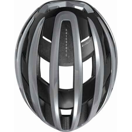 Abus AirBreaker 2.0 Rennrad-Helm graphite silver