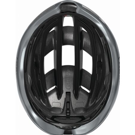 Abus AirBreaker 2.0 Rennrad-Helm graphite silver