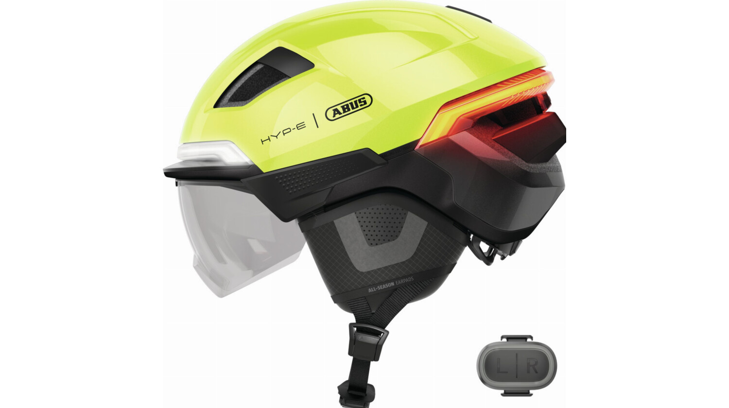 Abus Hyp-E Ace Helm signal yellow