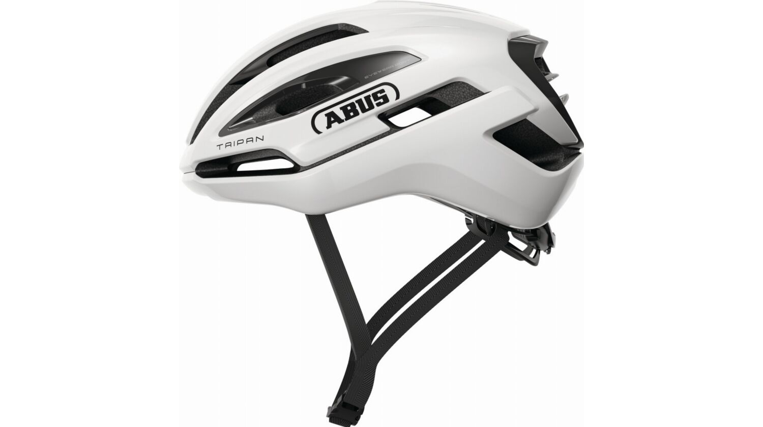 Abus Taipan Rennrad-Helm shiny white
