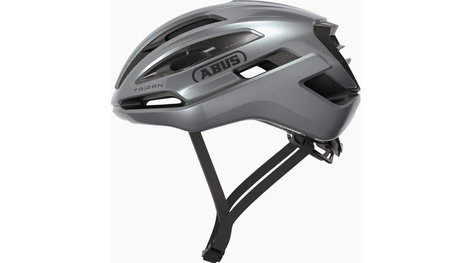 Abus Taipan Rennrad-Helm graphite silver