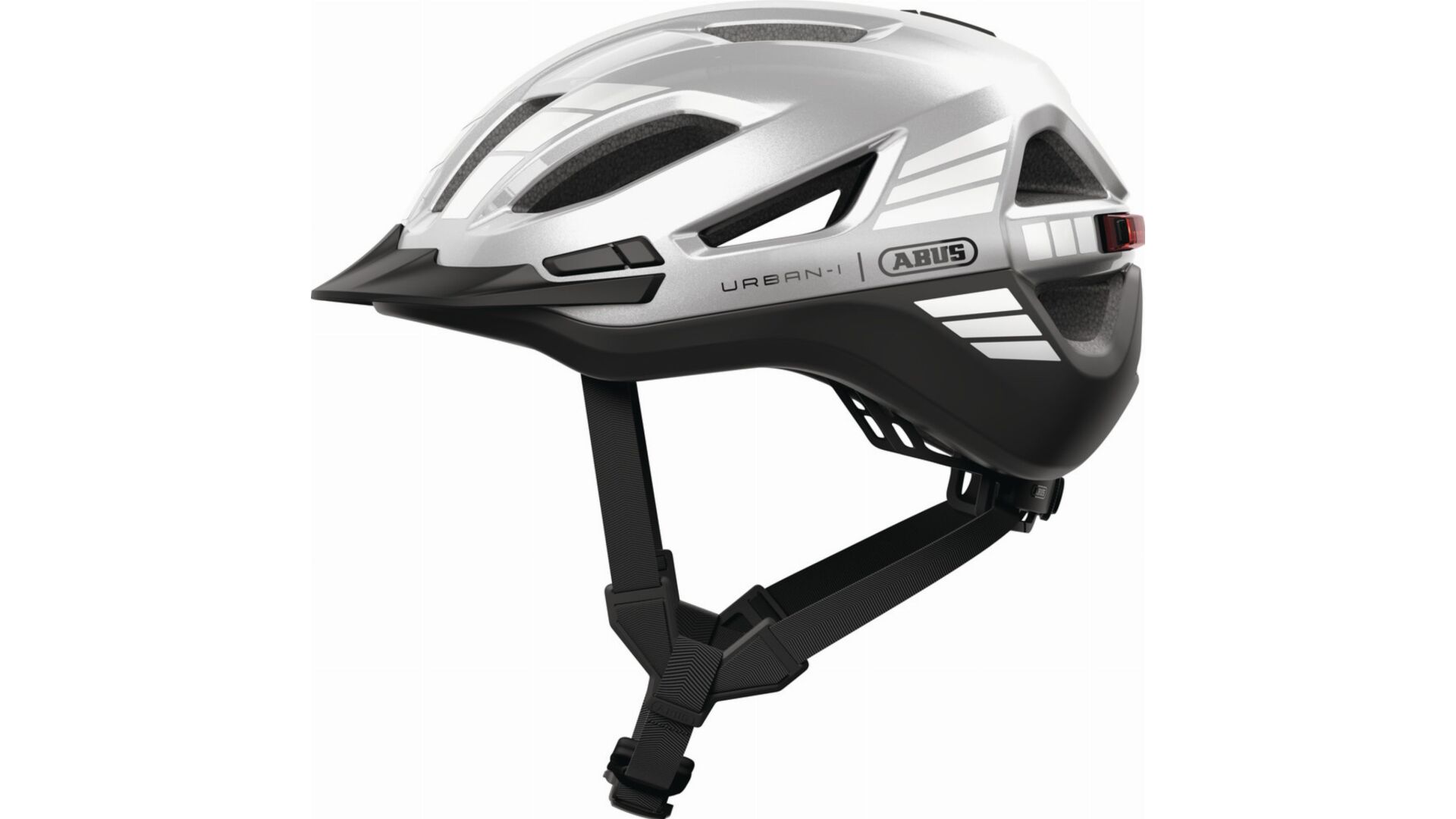 Abus Urban-I 4.0 Ace Helm signal silver