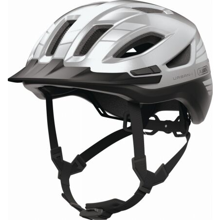 Abus Urban-I 4.0 Ace Helm signal silver