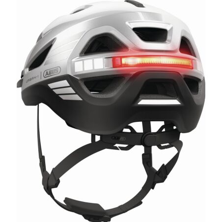 Abus Urban-I 4.0 Ace Helm signal silver