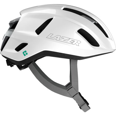 Lazer Sphere KinetiCore Rennrad-Helm white silver
