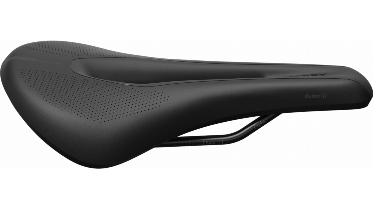 Terry Butterfly Exera Gel Women Sattel black one size