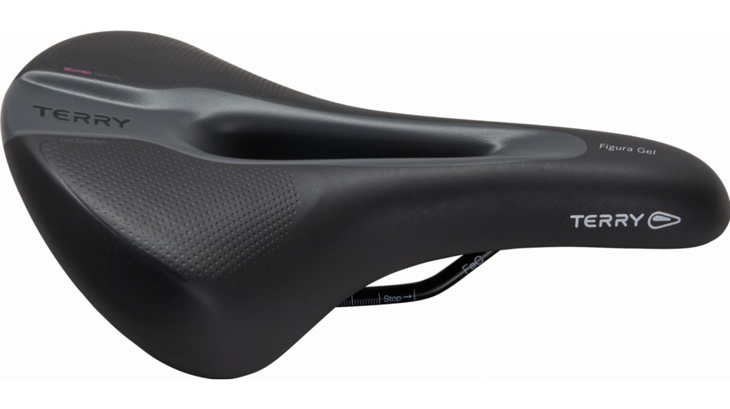 Terry Figura Gel Women Sattel black one size