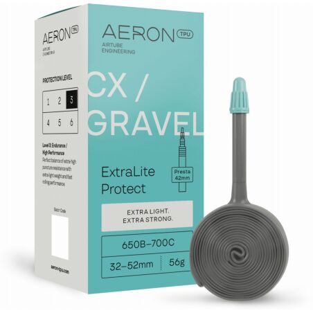 Aeron/TPU CX/Gravel - ExtraLite Protect 32-52 mm Schlauch...
