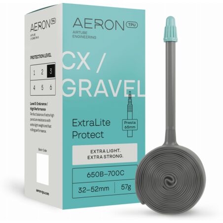 Aeron/TPU CX/Gravel - ExtraLite Protect 32-52 mm Schlauch...