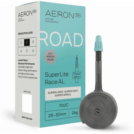 Aeron/TPU Road - SuperLite Race AL 28-32 mm Schlauch...