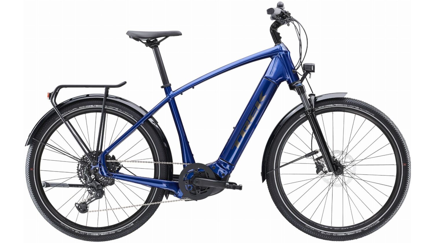 Trek Allant+ 7 Gen 2 625 Wh E-Bike Diamant 27,5" Hex Blue