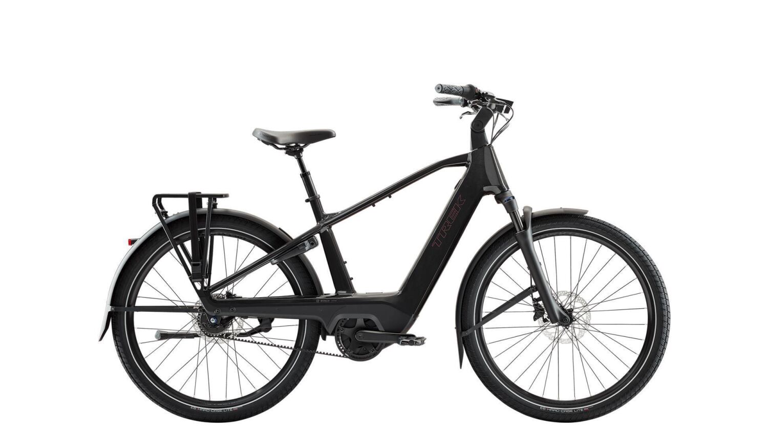 Trek Charter+ 4 Nexus 5 Belt 800 Wh E-Bike Diamant 27,5" dark web