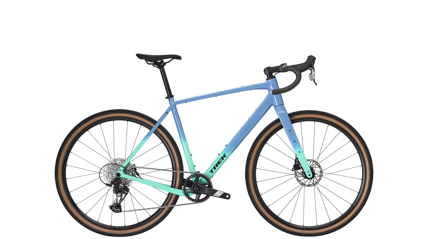 Trek Checkpoint ALR 5 Gen 3 Gravelbike Diamant 28" fjord blue to miami green fade