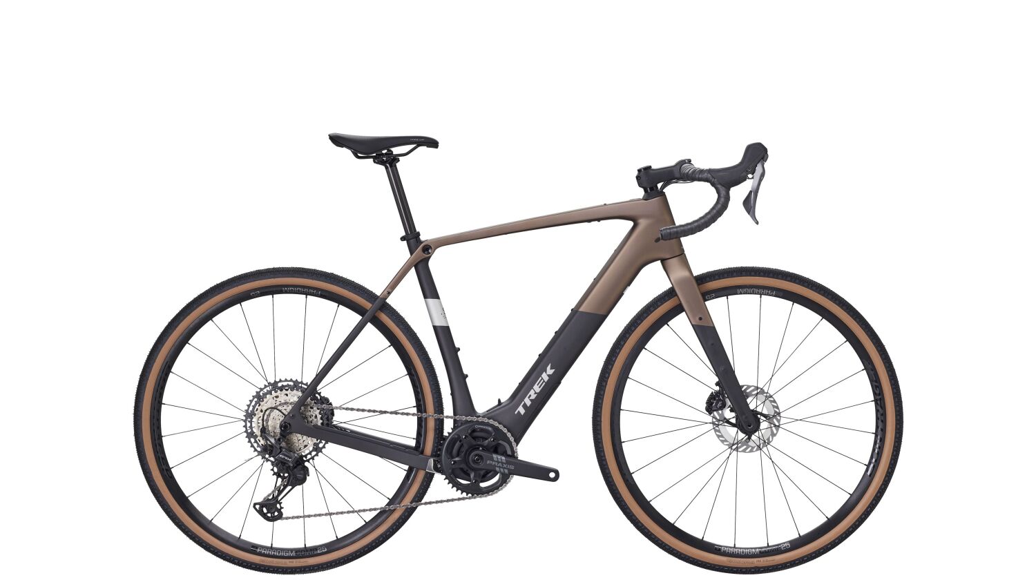 Trek Checkpoint+ SL 5 360 Wh E-Gravel Rad Diamant 28" matte bronze age/dark web