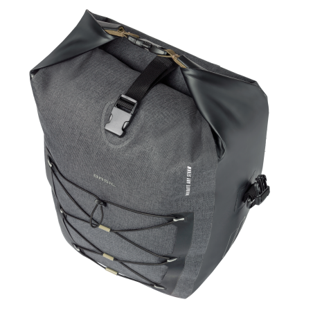 Basil Miles Einzeltasche Navigator Storm MIK Studs L, 25-31 ltr. schwarz