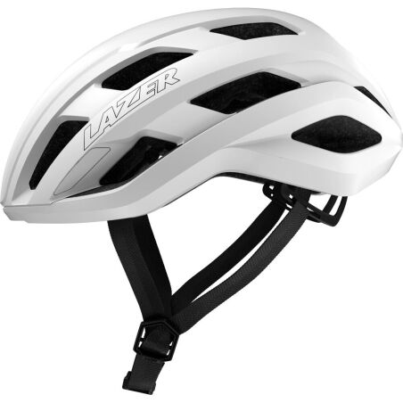 Lazer Strada KinetiCore Rennrad-Helm matte full white