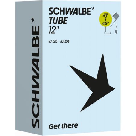 Schwalbe Standard Schlauch 12" NR. 1 schwarz ETRTO...