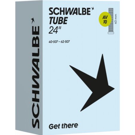 Schwalbe Standard Schlauch 24" NR. 10 schwarz ETRTO...