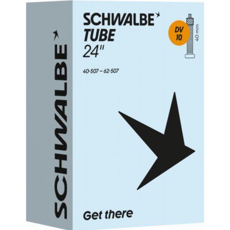 Schwalbe Standard Schlauch 24" NR. 10 schwarz ETRTO...