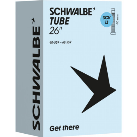 Schwalbe Standard Schlauch 26" NR. 13 schwarz ETRTO 40/62-559