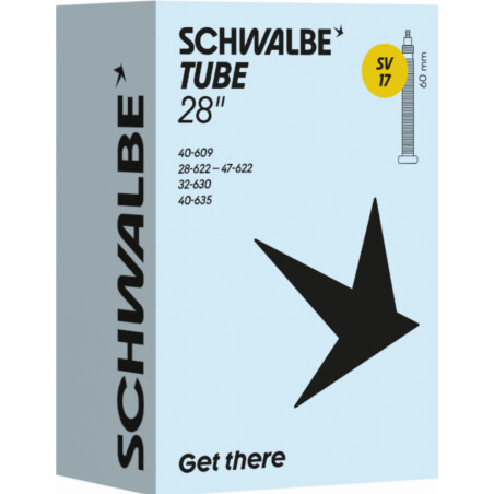 Schwalbe Standard Schlauch 28" NR. 17 schwarz ETRTO 28/47-622/635