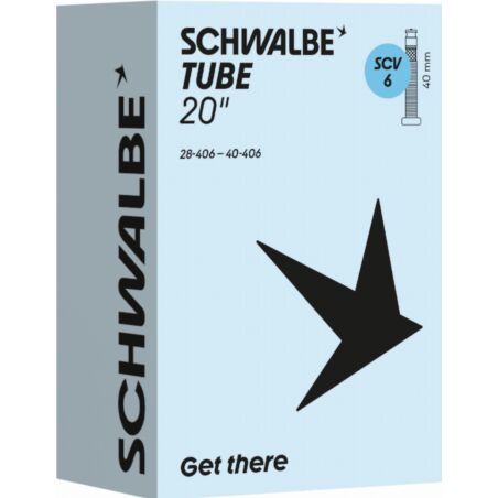 Schwalbe Standard Schlauch 20" NR. 6 schwarz ETRTO...
