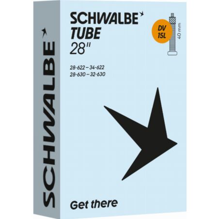 Schwalbe Standard Schlauch 28" NR. 15L schwarz ETRTO...