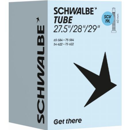 Schwalbe Standard Schlauch 27,5"/28"/29" NR. 19L schwarz ETRTO 54/75-584/622