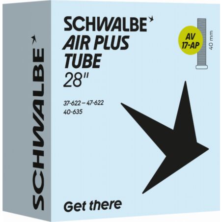 Schwalbe Air Plus Schlauch 28" NR. 17-AP schwarz...