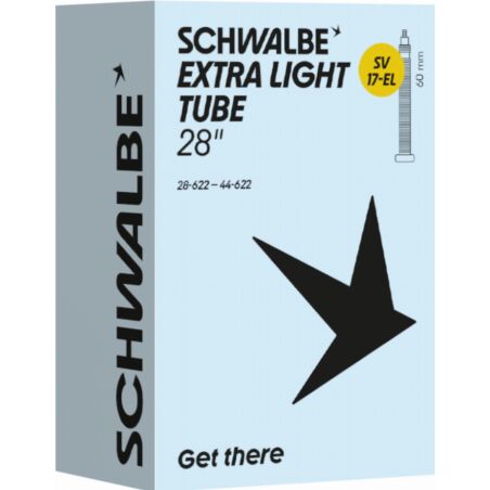 Schwalbe Extra Light Schlauch 28" NR. 17-EL schwarz...