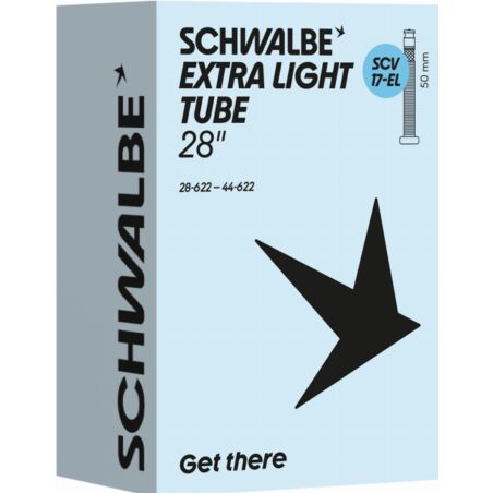 Schwalbe Extra Light Schlauch 28" NR. 17-EL schwarz ETRTO 28/44-622