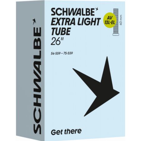 Schwalbe Extra Light Schlauch 26" NR. 13L-EL schwarz...