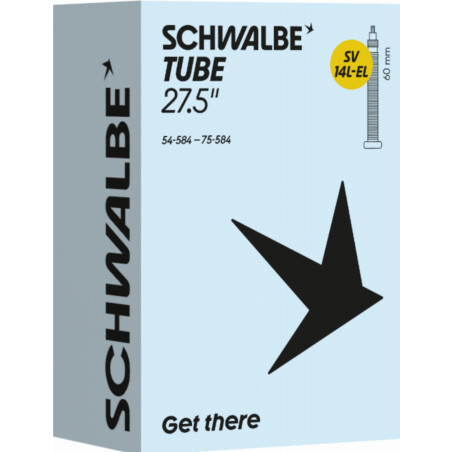 Schwalbe Extra Light Schlauch 27,5" NR. 14L-EL schwarz ETRTO 54/75-584
