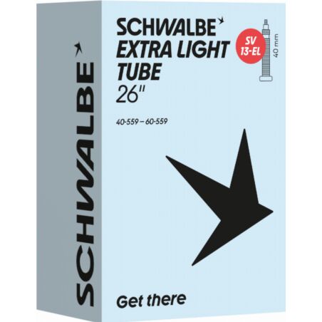 Schwalbe Extra Light Schlauch 26" NR. 13-EL schwarz...
