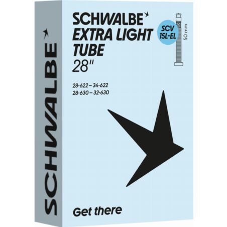 Schwalbe Extra Light Schlauch 28" NR. 15L-EL schwarz...