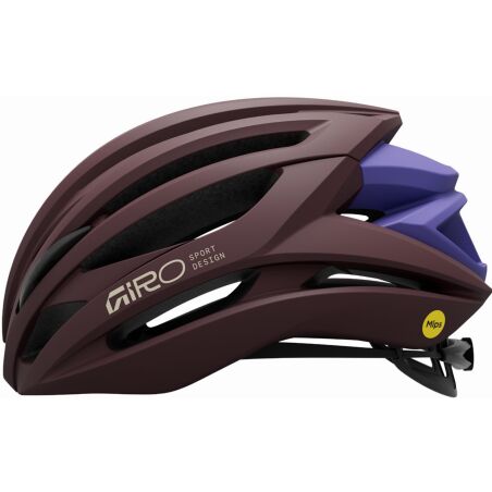 Giro Syntax Mips Rennrad-Helm matte dark maroon